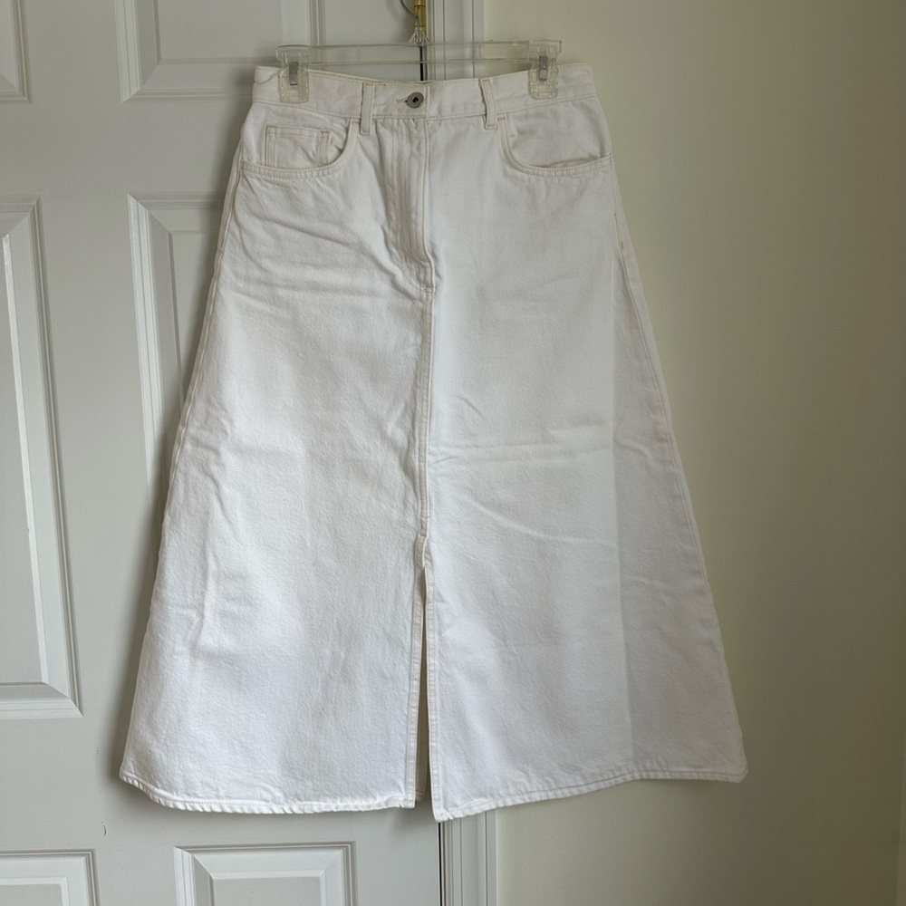 COS Denim Midi Skirt